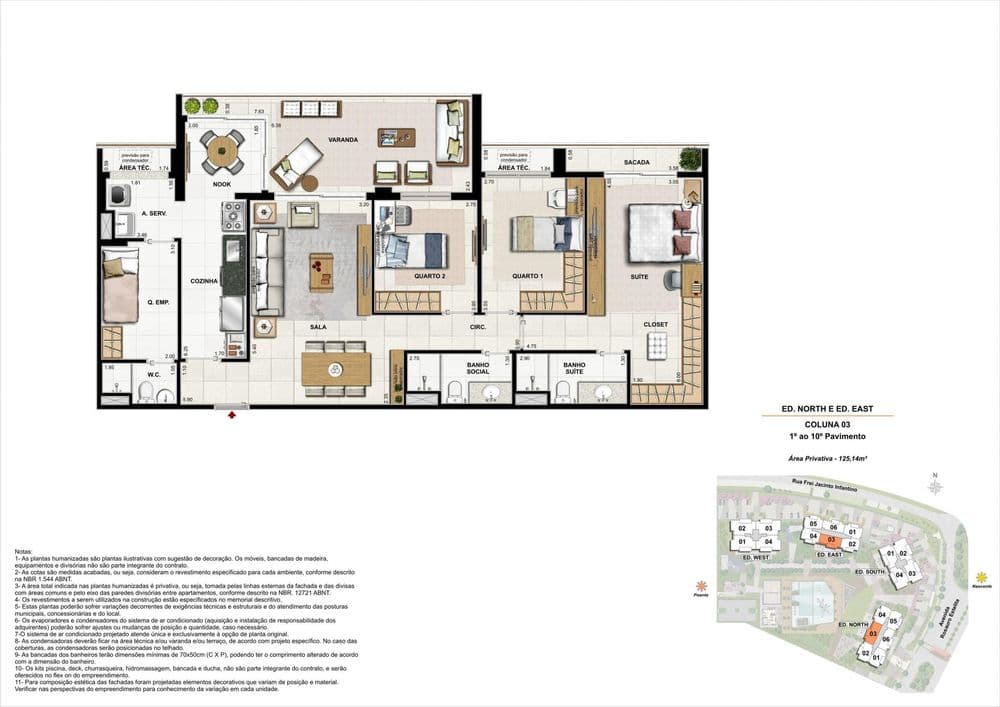 planta do imóvel Latitud Condominium Design  em Barra da Tijuca no rio de janeiro id:4